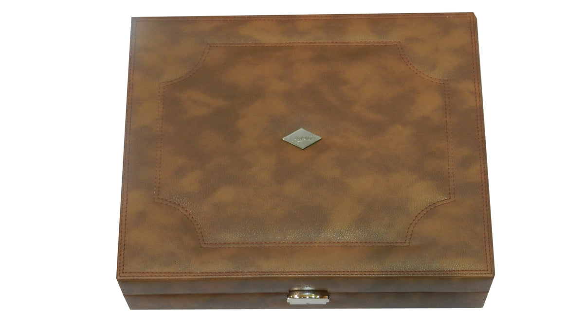 15 Slot Vegan Leather Watch Box