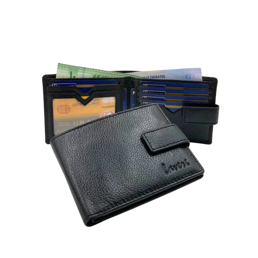 Pebble Texture 8 Card Billfold Wallet # 1138L