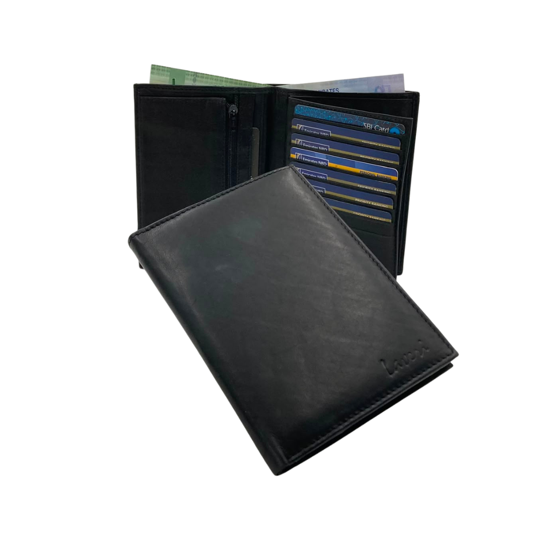 Standing Mens Collection Bi-Fold Wallet # 1228