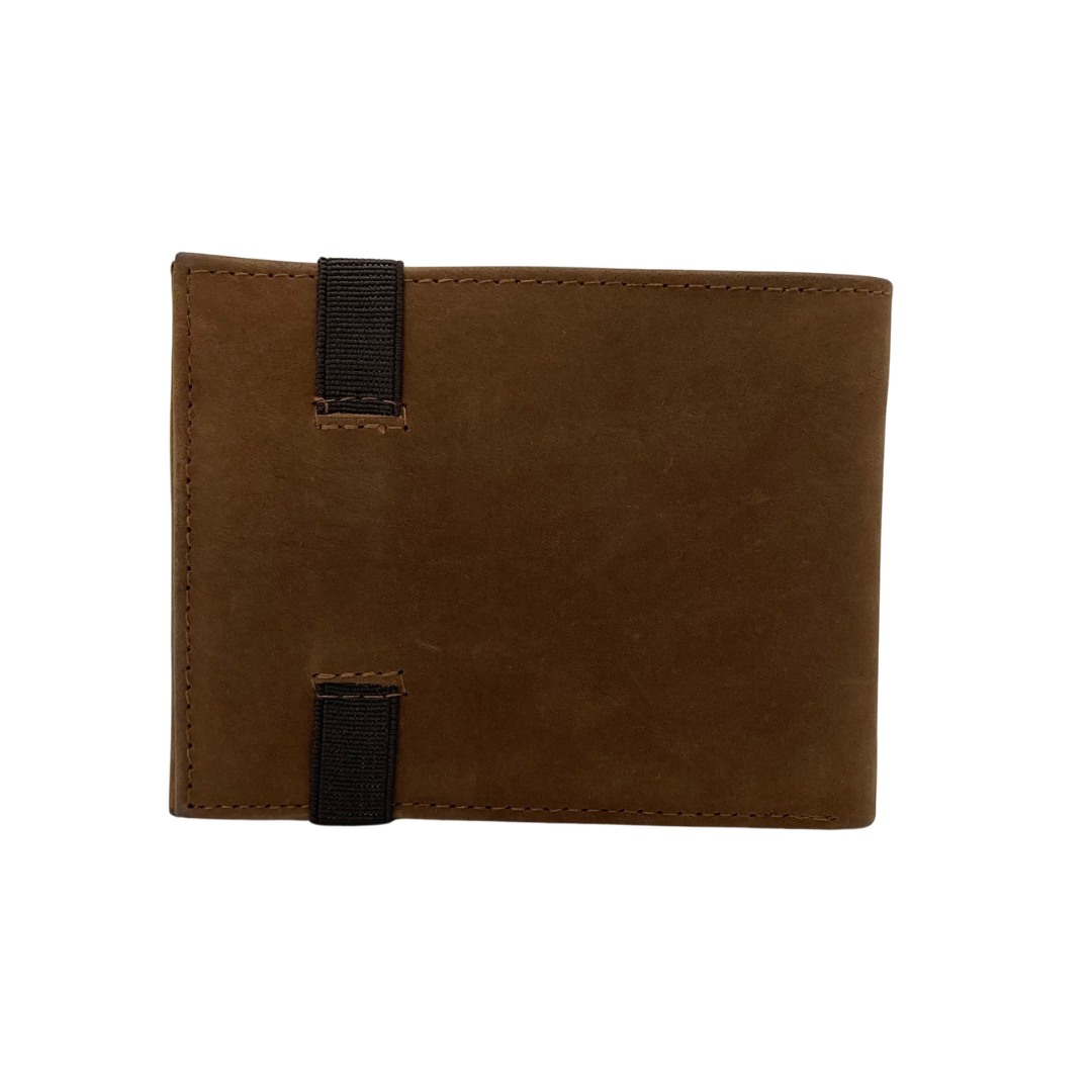 Classic Hunter Vintage Bi-Fold Wallet # 1250C Elastic