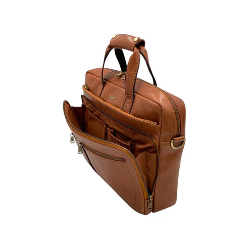Explorer Premium Big Leather Laptop Bag #2888