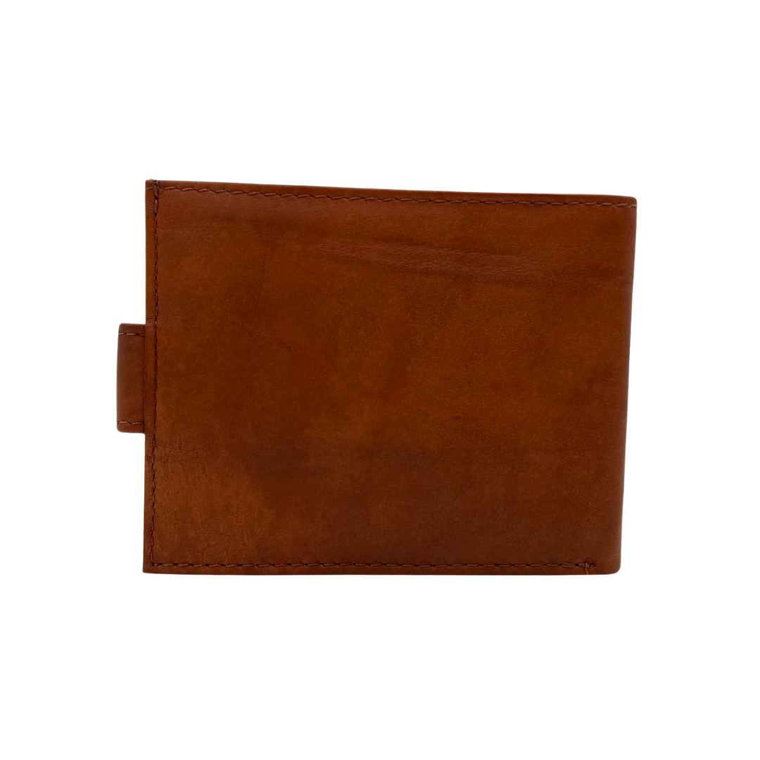 Antq, Smooth Leather Wallet With Inside Leather Lining # 1699L