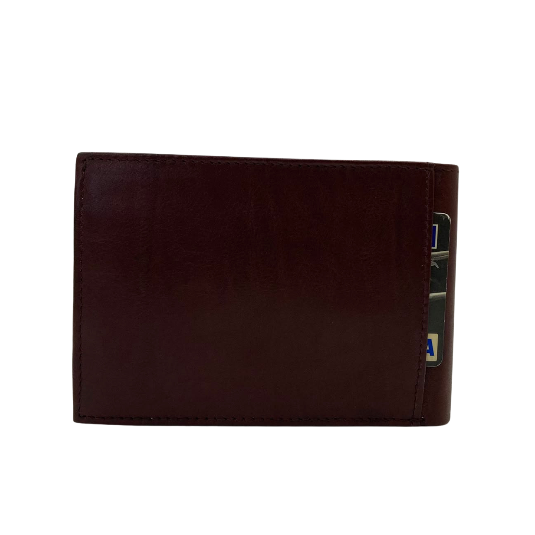 Antq, Smooth Leather Wallet With Inside Leather Lining # JD-1823