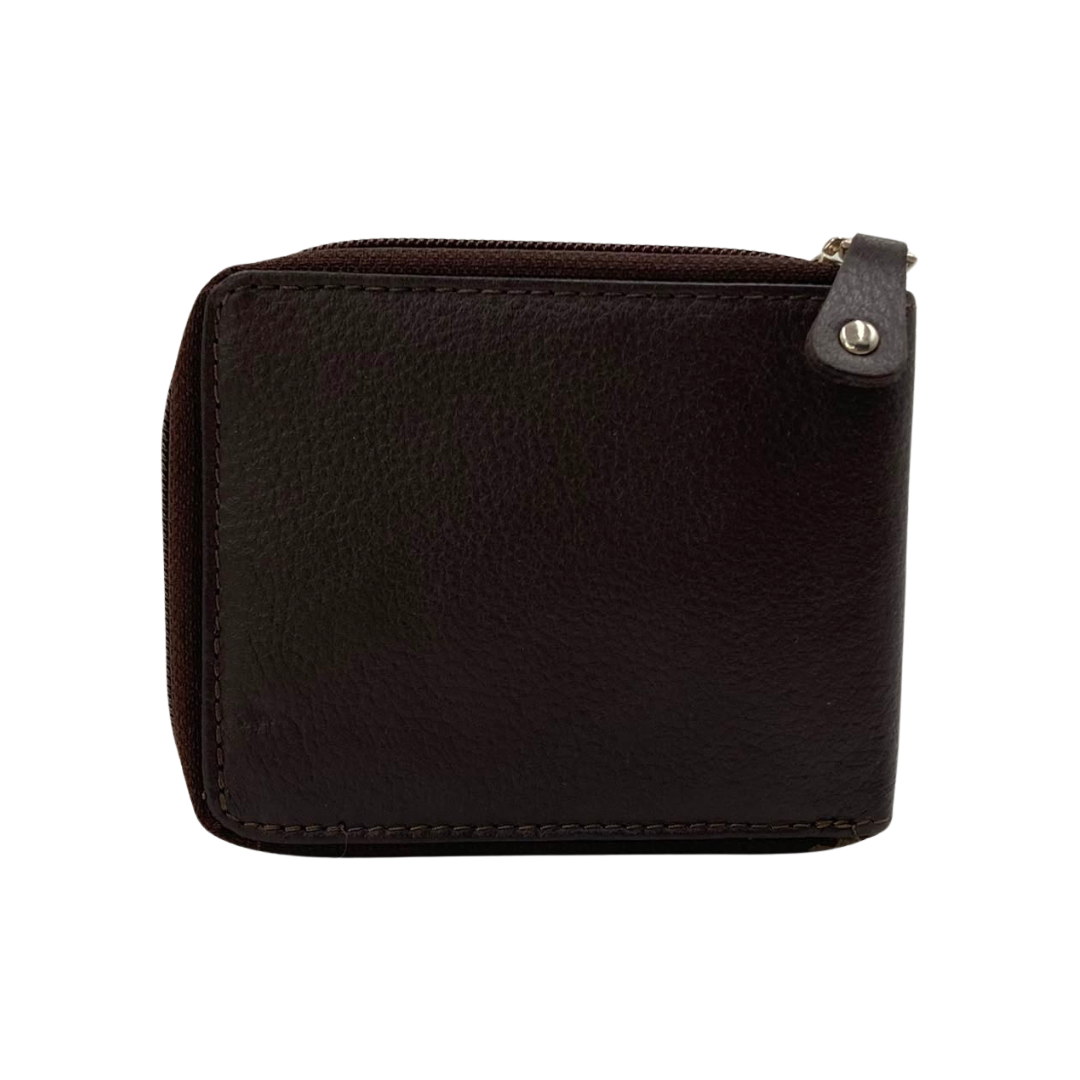 Fullzip leather mens Wallet #4094NZ