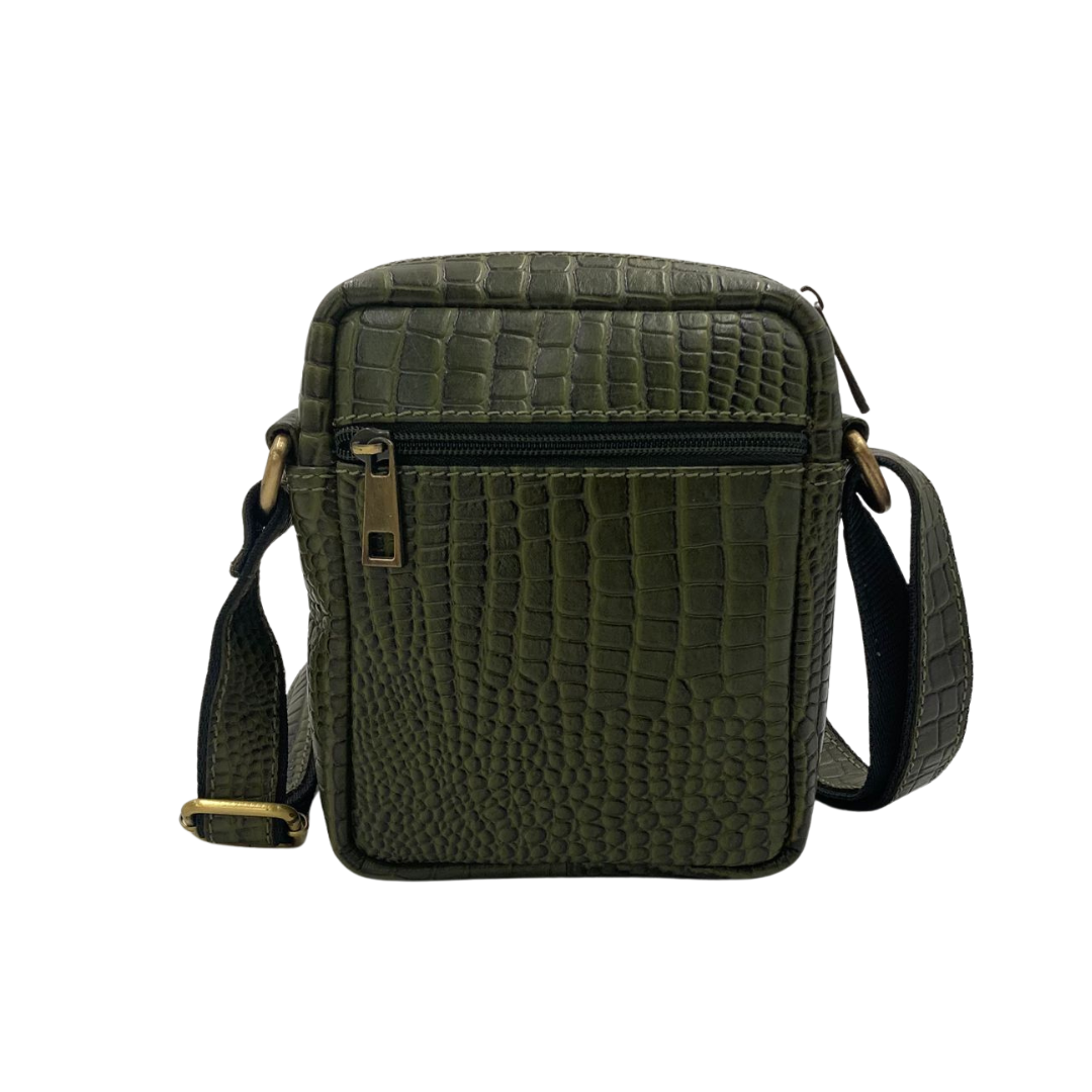 Leather Crossbody/Messenger Bag # 2862