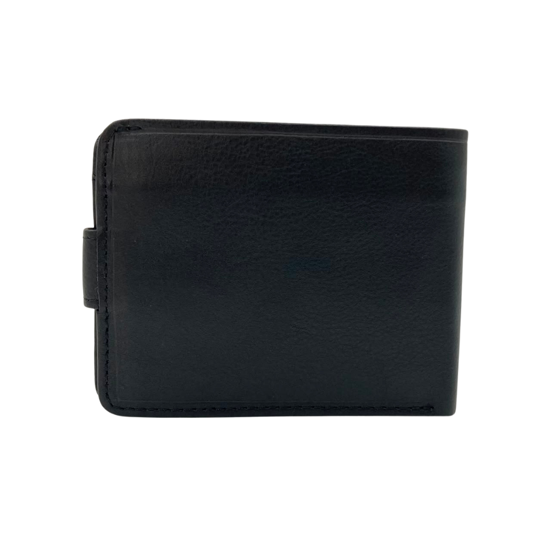 Mens Genuine Leather Mens wallet Leather Lined Bi fold Wallet For Men # 4094L