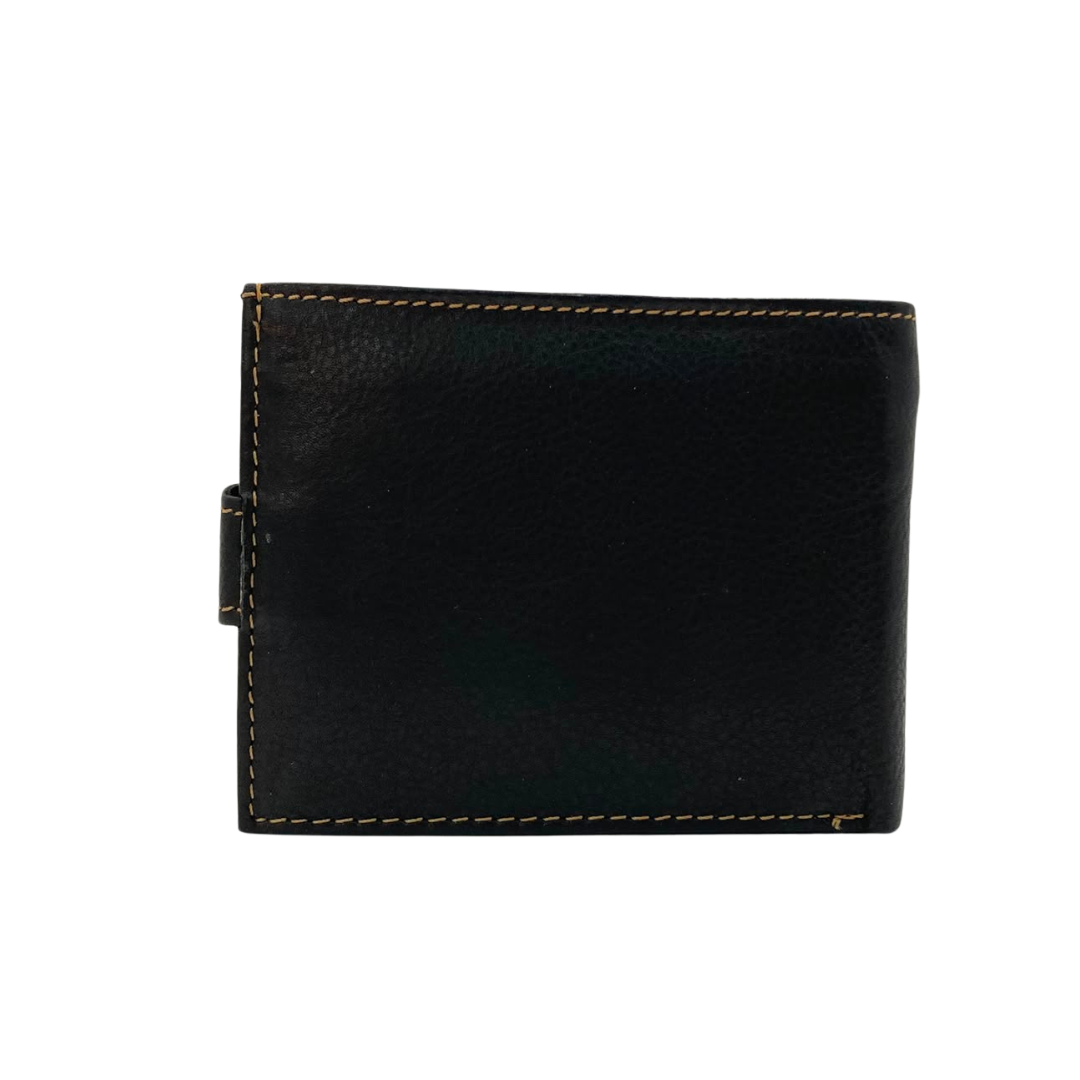 Antq, Smooth Leather Wallet With Inside Leather Lining # 1005L