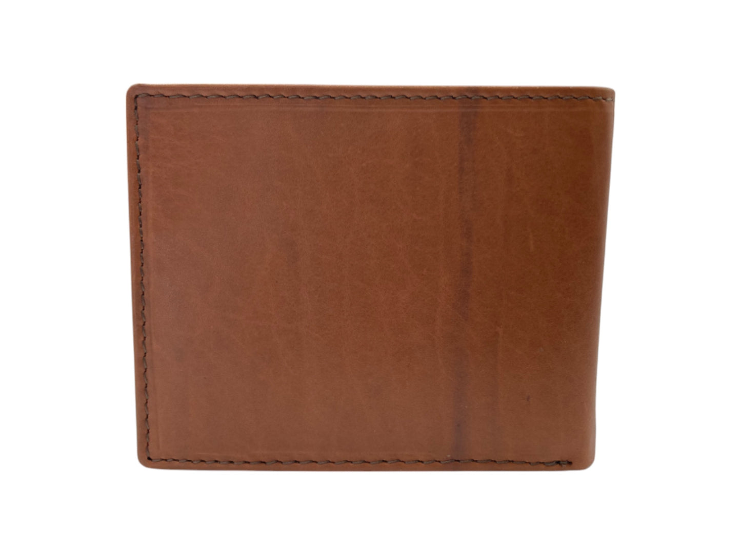 Smooth Leather Card & Coin Billfold Wallet # 2012B