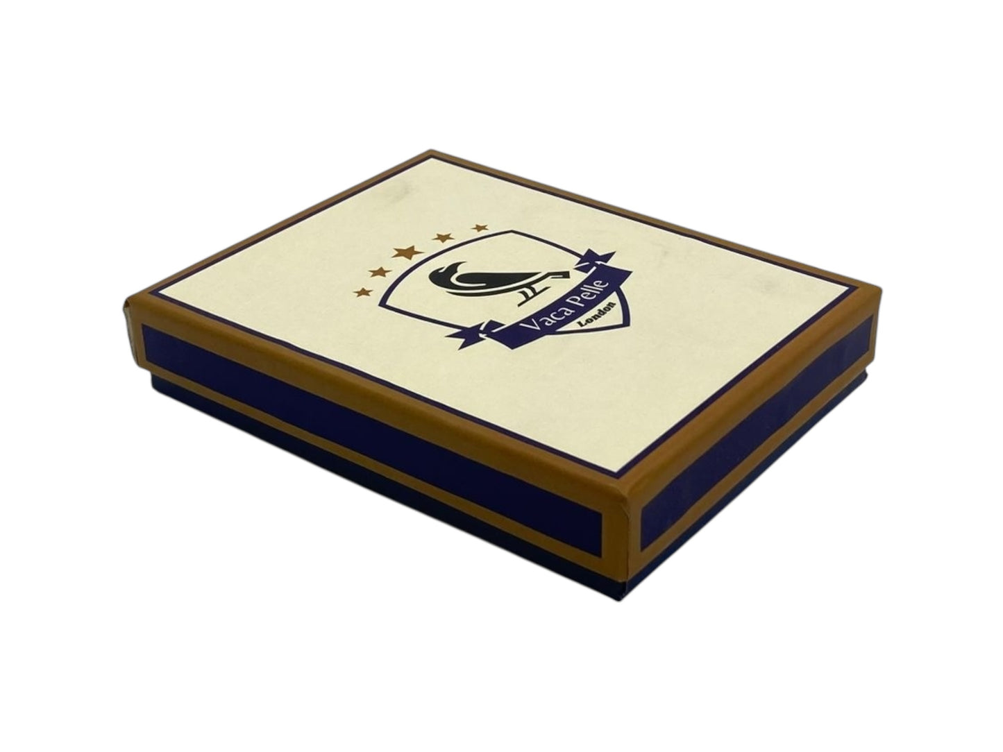 VacaPelle 10-12 Card Billfold Genuine Leather Wallet # 4696A