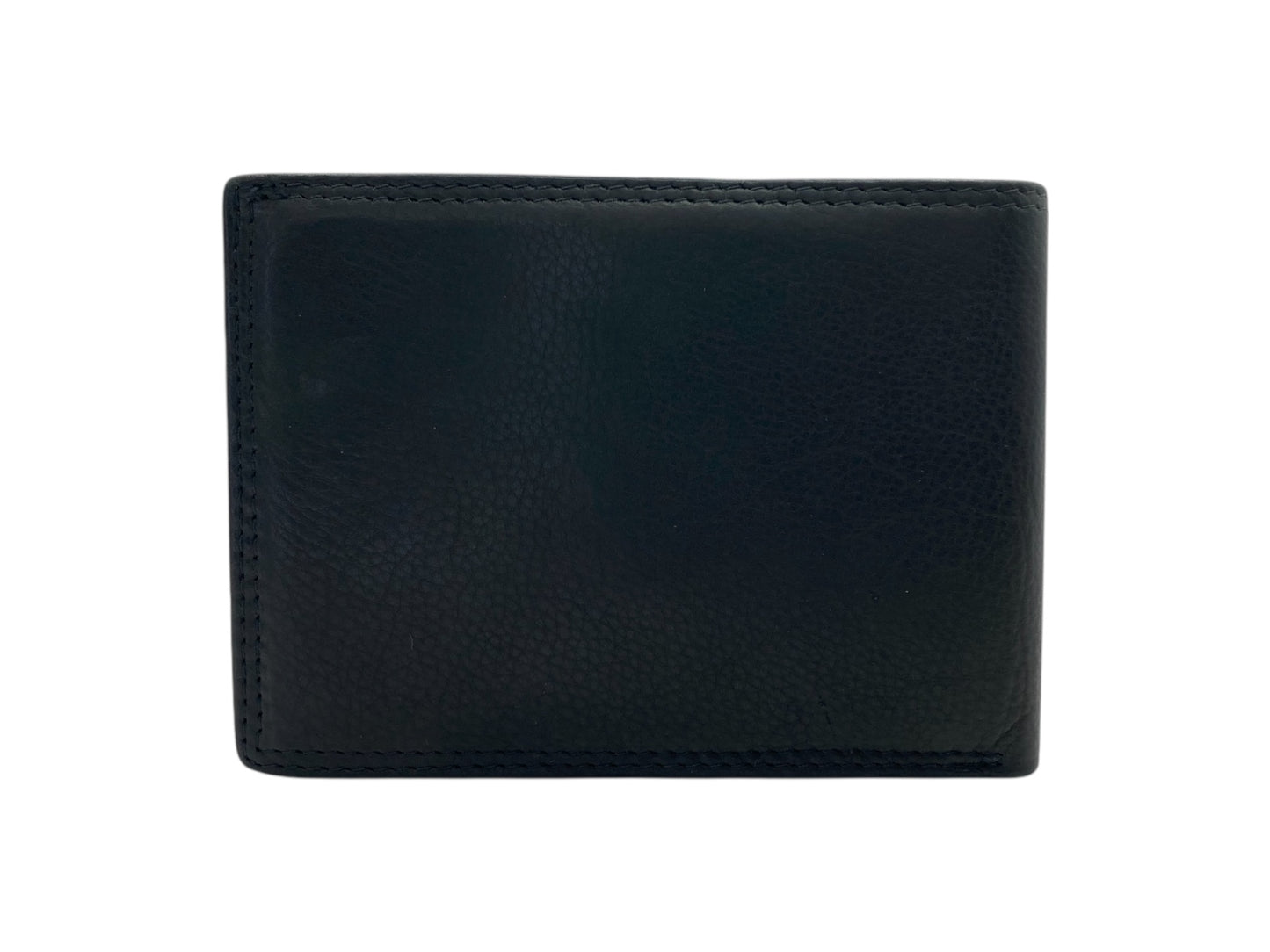 Smooth Leather Card & Coin Billfold Wallet # 1644
