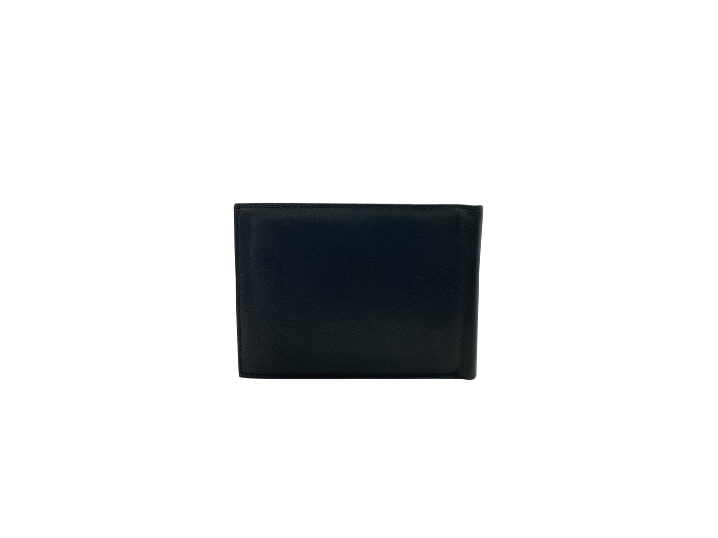 Smooth Leather Card & Coin Billfold Wallet # 690