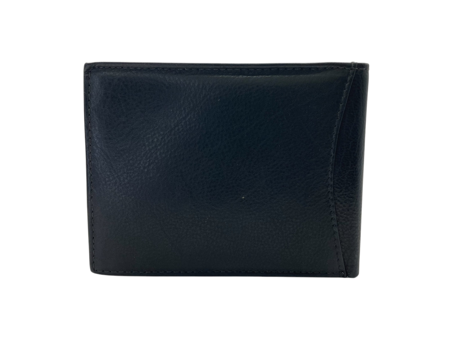 Smooth Leather Card & Coin Billfold Wallet # 562