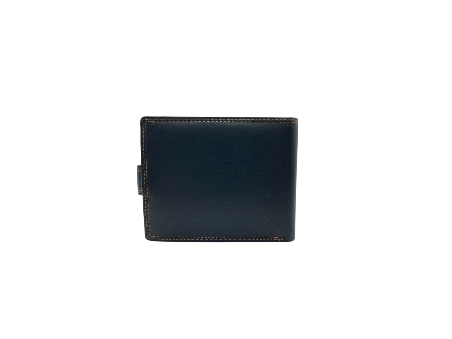 Smooth Leather Card & Coin Billfold Wallet # 1357L