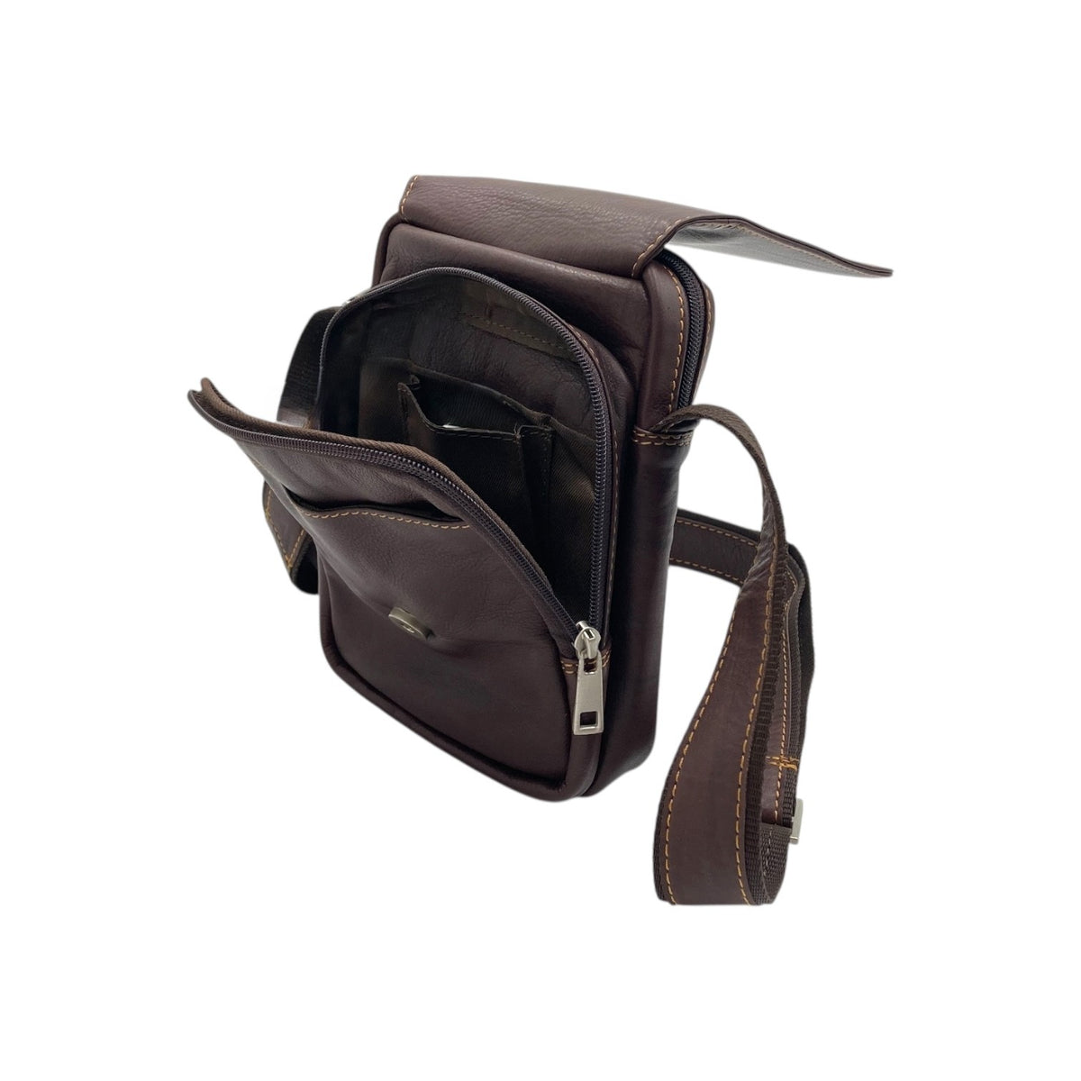 Kani Leather Premium Leather Sling Bag for Men – Stylish Crossbody Bag for Travel & Everyday Use | Mylaveri #2217M