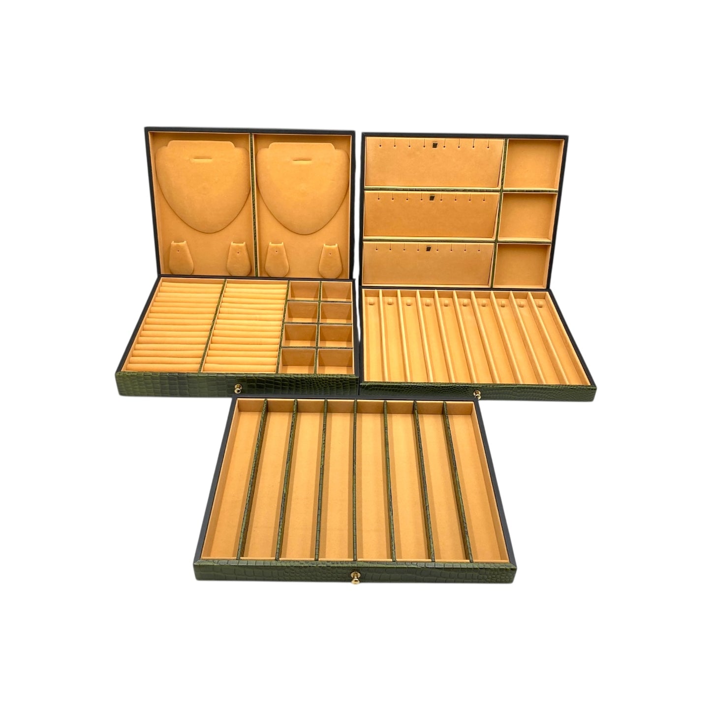 Jumbo Multipurpose Jewellery Box Genuine Leather
