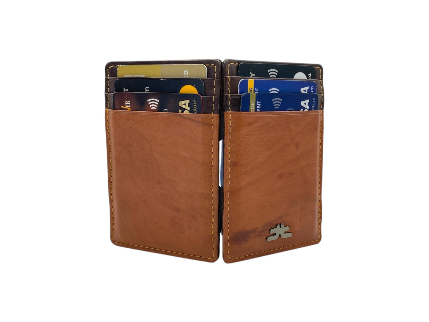 Magic Card Case & Cash Wallet Two Side Open # 1598 MAGIC