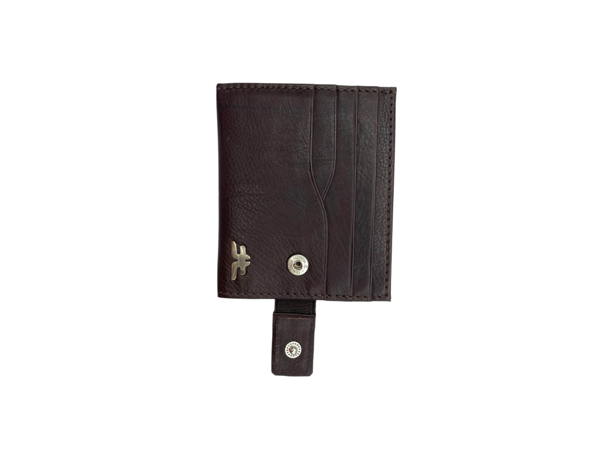 Slim Card Case & Cash Wallet Compact Size # 4257BL