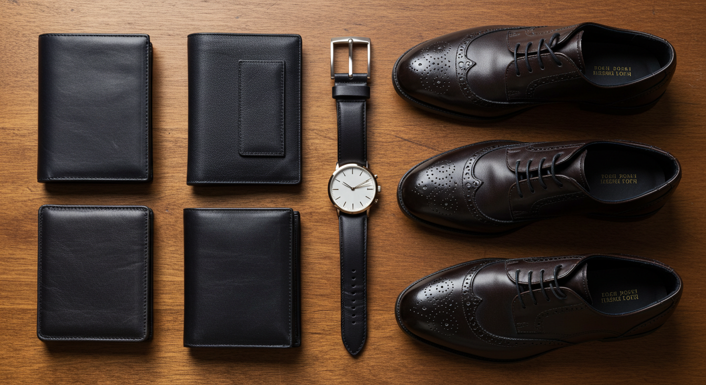 A Guide to Matching Leather Wallets with Formal Shoes & Belts – Laveri ...