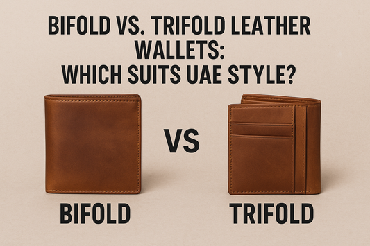 Bifold vs. Trifold Leather Wallets Which Suits UAE Style