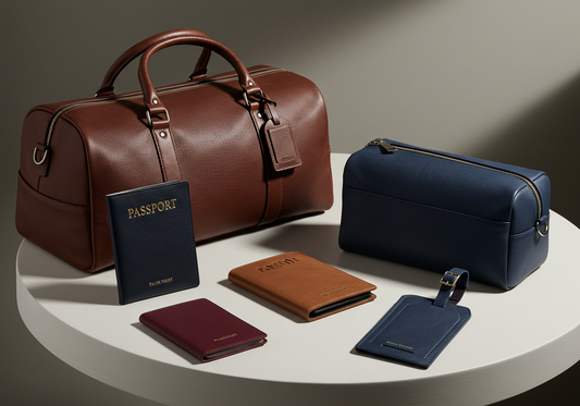 Leather Travel Accessories for UAE Jet-Setters