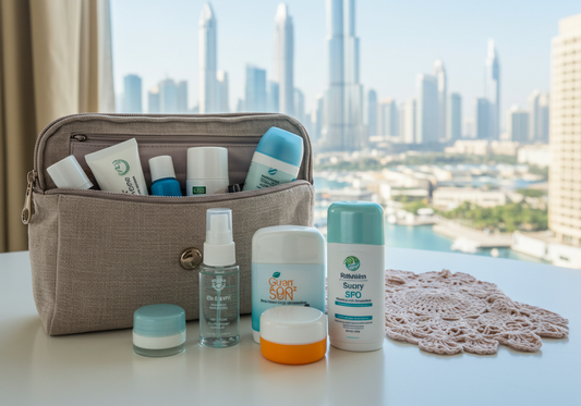 Toiletry Bag Packing Tips for Dubai Summer Trips
