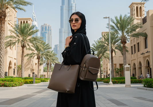 Tote vs Leather Backpack What Suits Modern UAE Women Better
