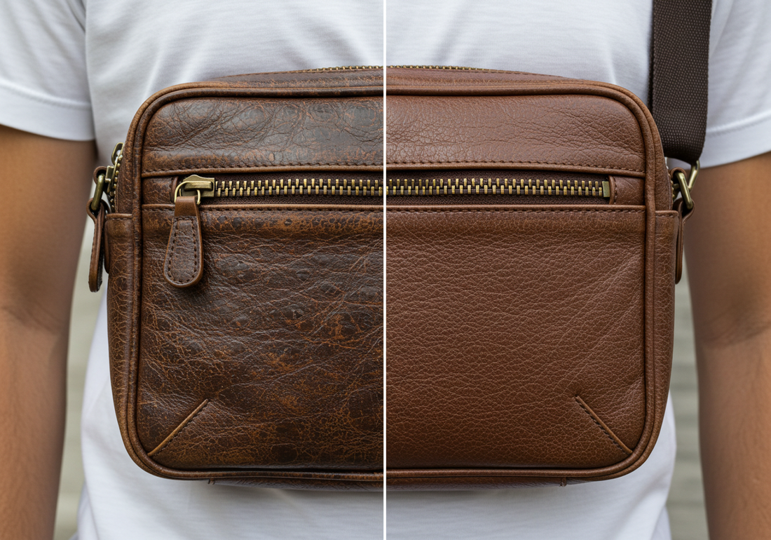 Why Your Leather Bag Feels Greasy — and How to Remove the Oily Film