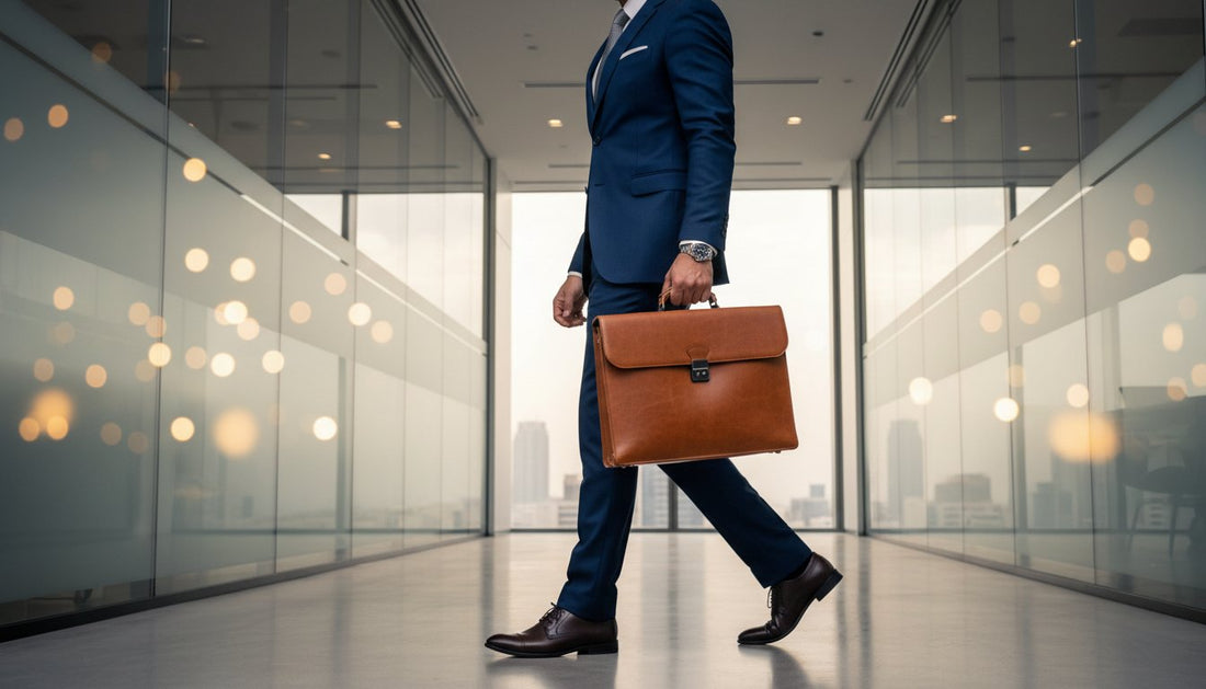 The Professional’s Choice: Why a Leather Briefcase for Men is a Timeless Essential in 2026