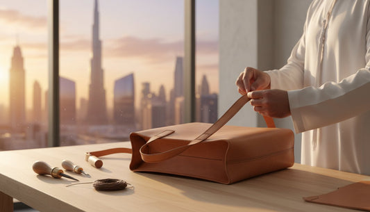 Handcrafted Leather Bags in the UAE: The 2026 Guide to Premium Craftsmanship