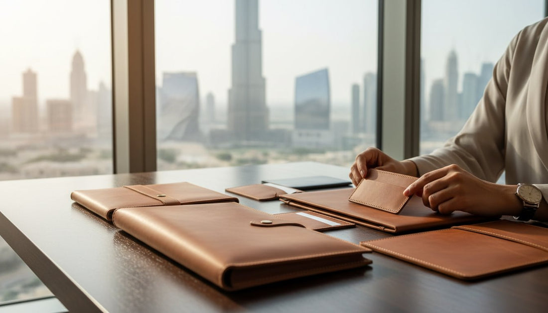 Corporate Leather Gifts Dubai: The Ultimate Guide to Luxury Business Gifting 2026