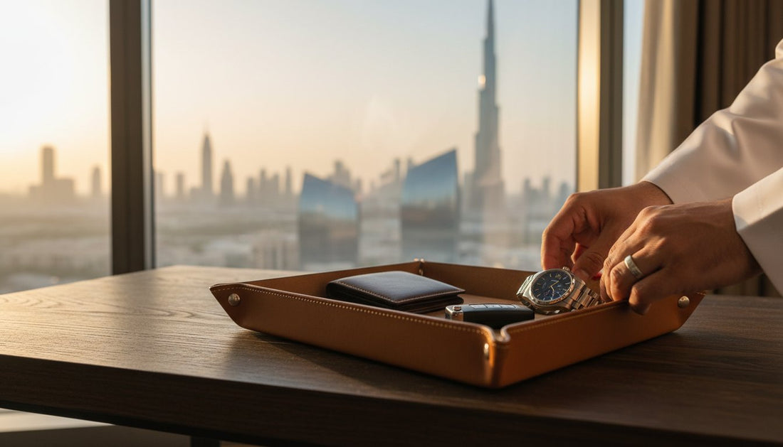The Ultimate Guide to the Leather Valet Tray for Men: Style & Organization