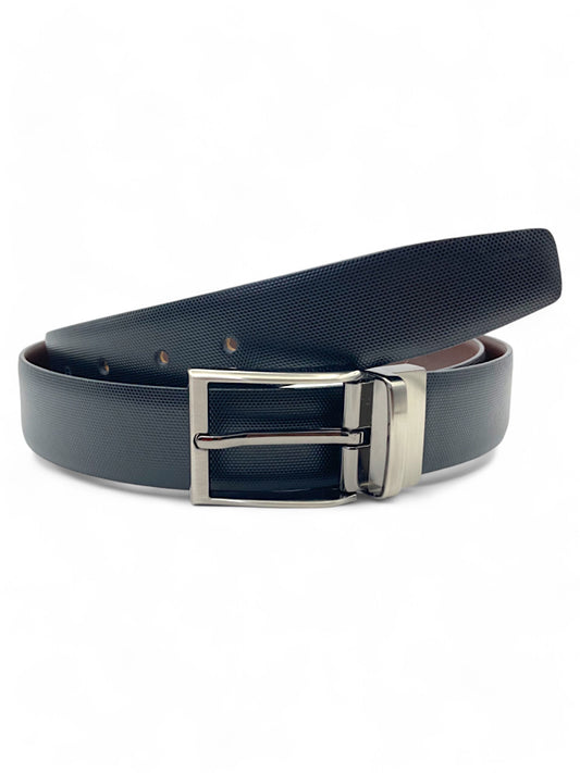 Mens Leather Belt Reversible 35mm YP Silon