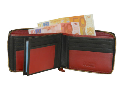 ZipVault 14 Card Full Zip Wallet #1406Z