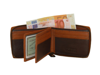 ZipVault 16 Card Full Zip Wallet #892Z