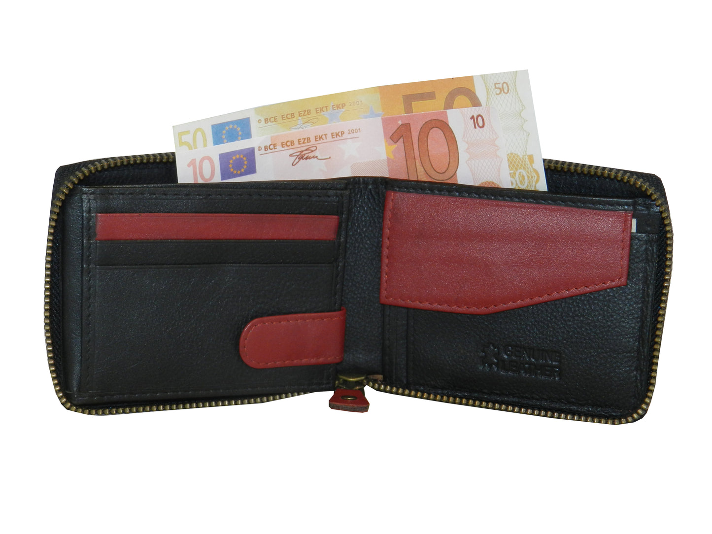 ZipVault 12 Card Full Zip Wallet #1426CZ