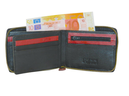 ZipVault 11 Card Full Zip Wallet #1398Z