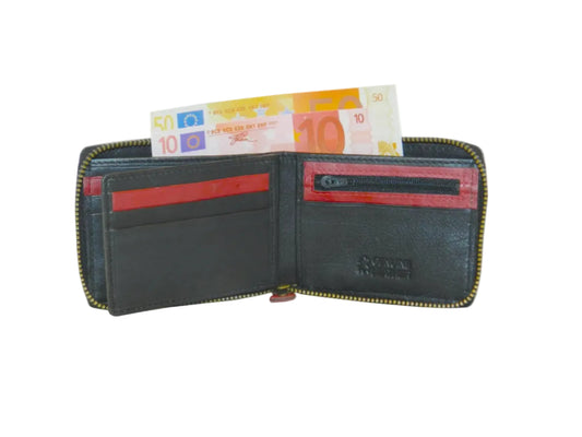 ZipVault 11 Card Full Zip Wallet #1398Z
