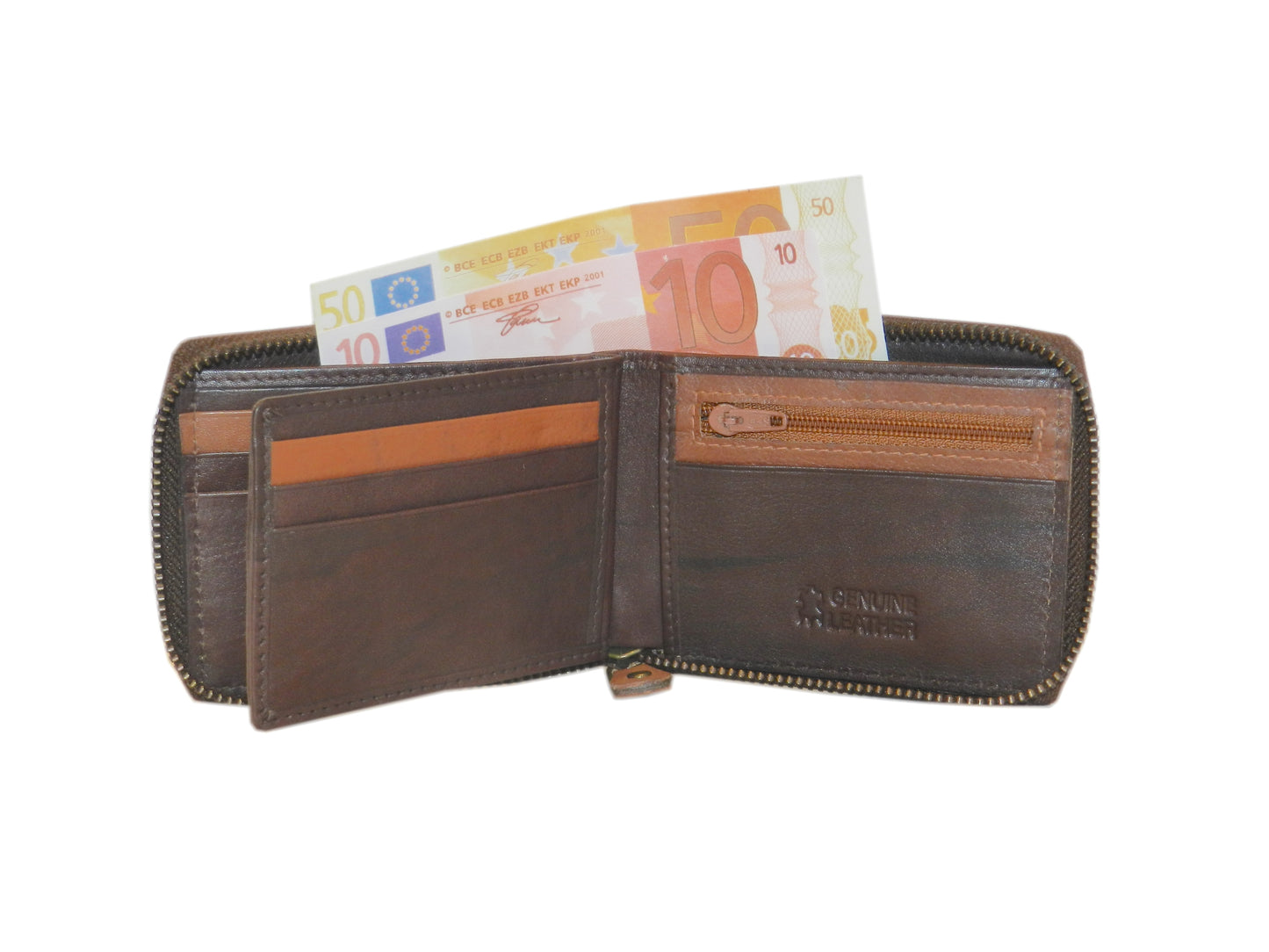 ZipVault 11 Card Full Zip Wallet #1398Z