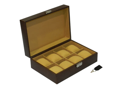 8 Slot Vegan Leather  Watch Box