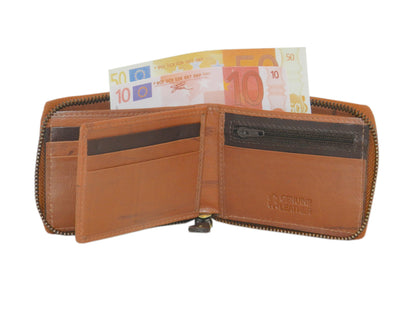 ZipVault 11 Card Full Zip Wallet #1398Z