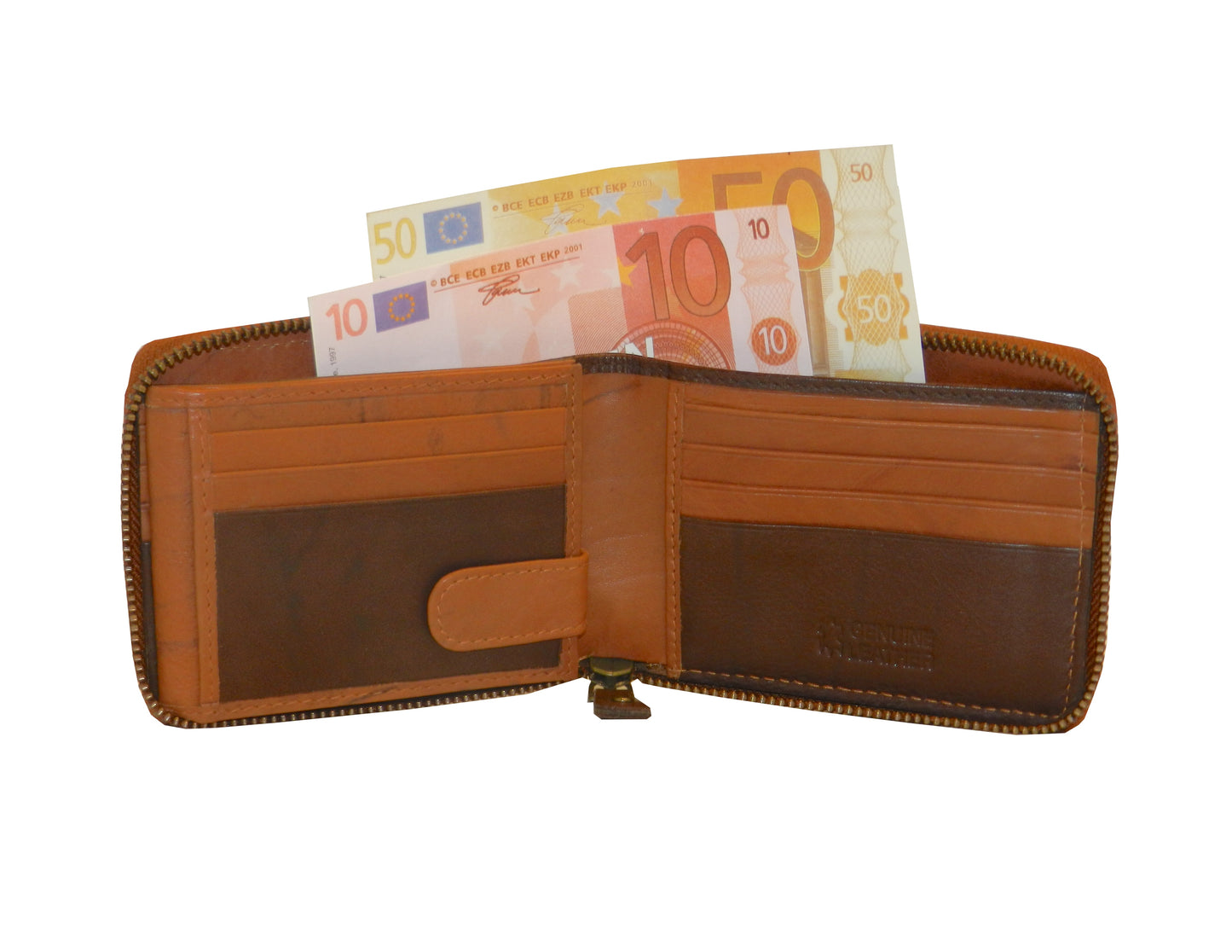 ZipVault 20 Card Full Zip Wallet #1013Z