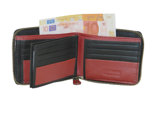 ZipVault 18 Card Full Zip Wallet #983Z CC