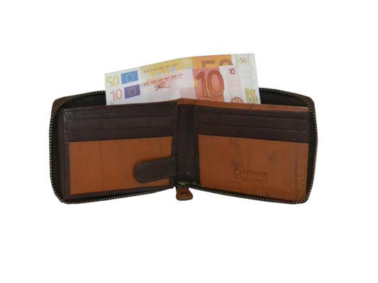 ZipVault 16 Card Full Zip Wallet # 1426Z