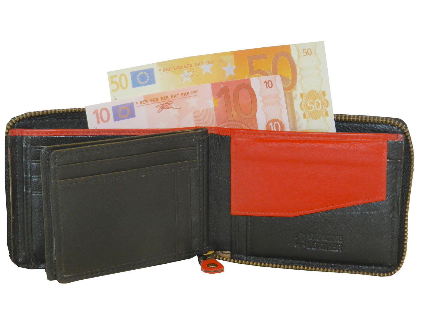 ZipVault 11 Card Full Zip Wallet #1406CZ