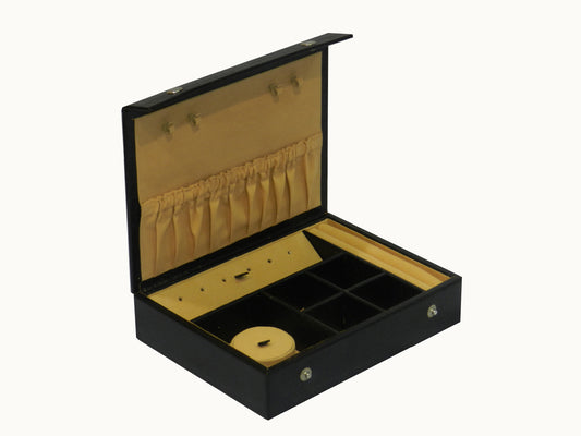 Compact & Small Flat Snap Button Jewelry Box # S.Button_JB