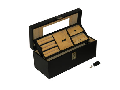 Bank Locker Multipurpose Jewellery Box Vegan Leather