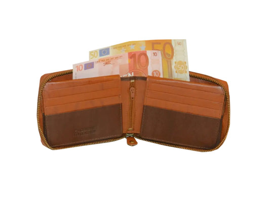 ZipVault 18 Card Full Zip Wallet #1244LMZ