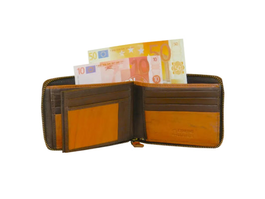 ZipVault 14 Card Full Zip Wallet # 1406Z