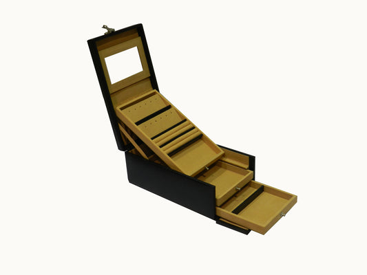 Locker Multipurpose Jewelry Box Genuine Leather #  XL_LOCKER JB