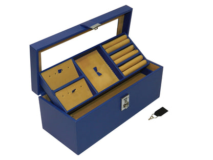 Bank Locker Multipurpose Jewellery Box Vegan Leather